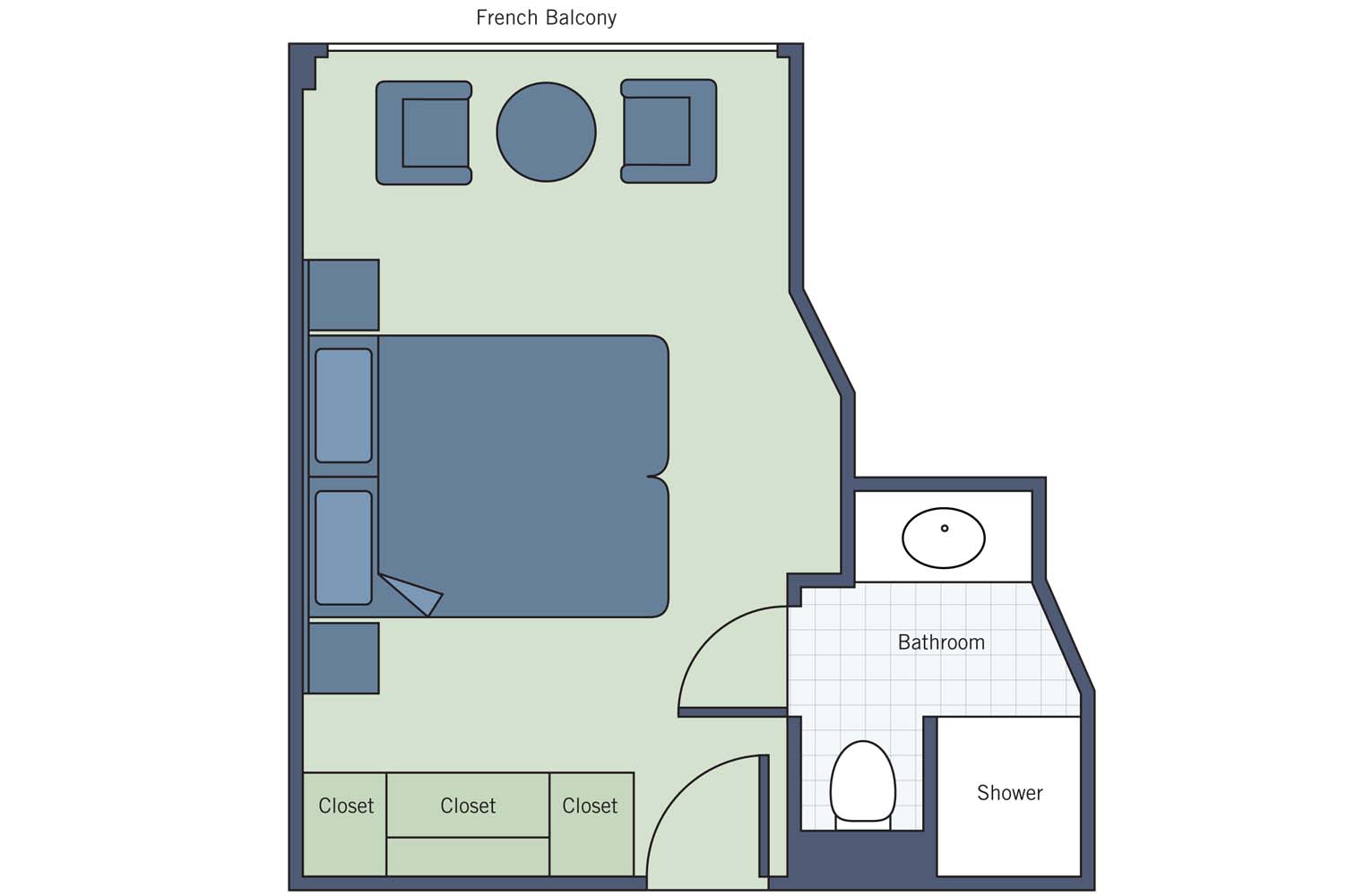 UNI Antoinette Cat 2-3 floor plan